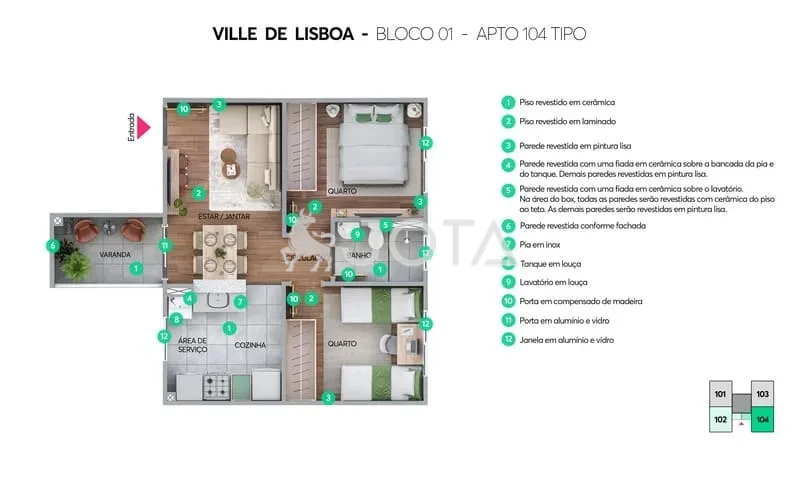 Ville de Lisboa - Apartamento à Venda - Parque Albano